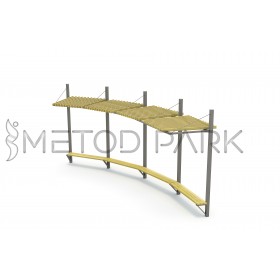 15 PB Metal Dairesel Pergola